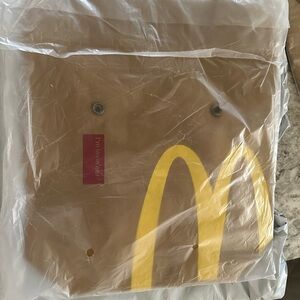 McDonald's Brown and Yellow Crossbody Bag- NWOT